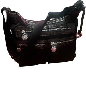 Brighton Black Crossbody Bag Sleek Design
